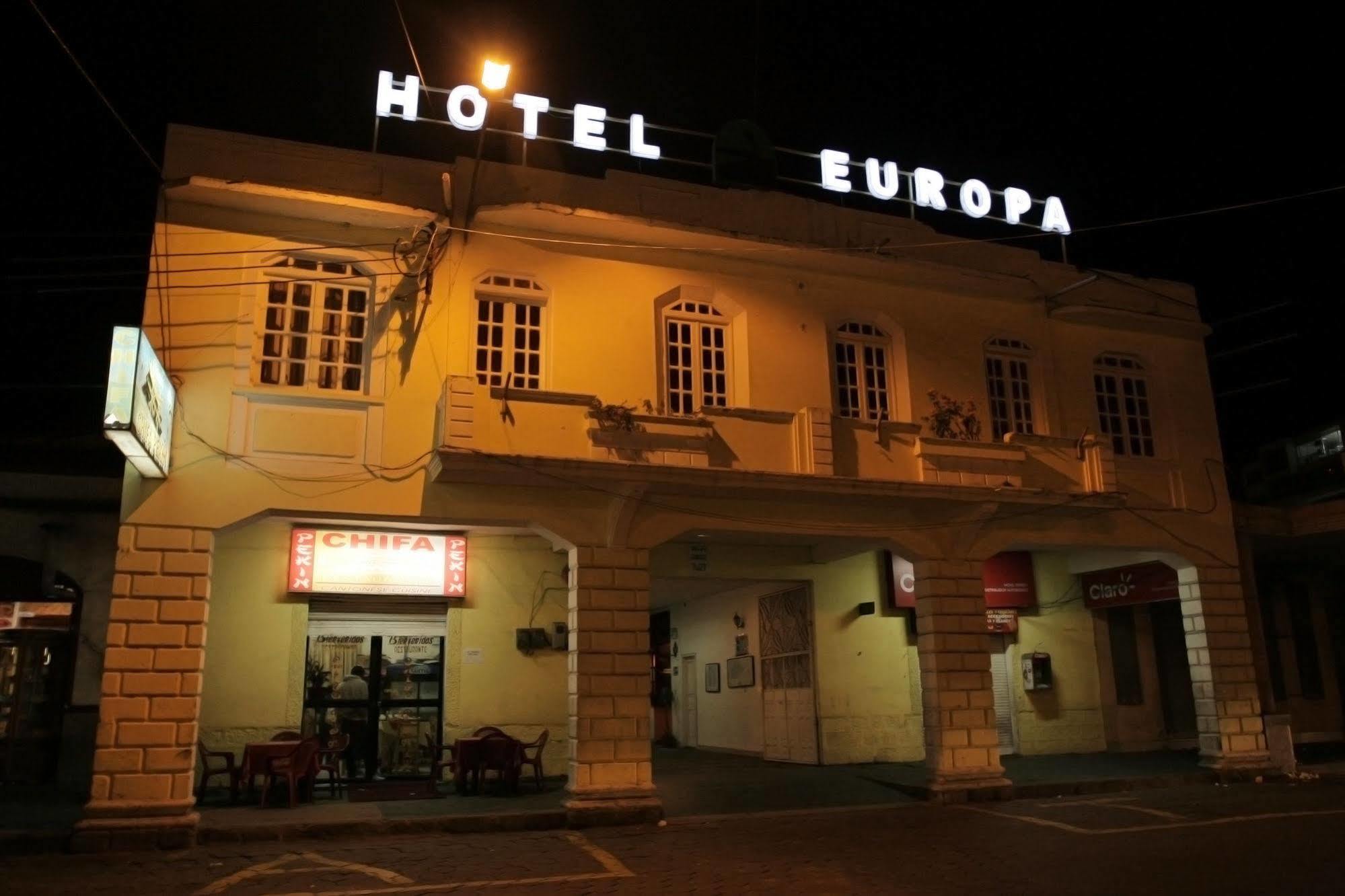 Hotel Europa Alausí Eksteriør bilde